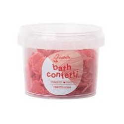 CONFETTIS DE BAIN A LA FRAISE