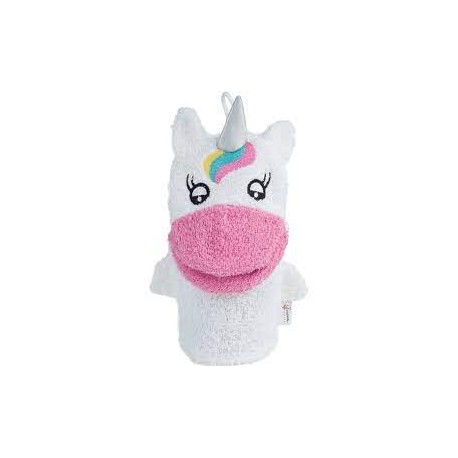 GANT DE TOILETTE RIGOLE"LICORNE"