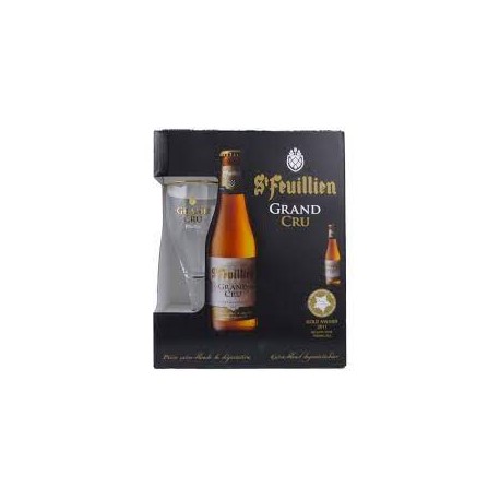 COFFRET SAINT FEUILLIEN 3X33CL + 1 VERRE