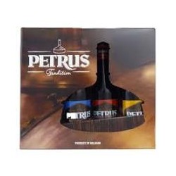 Coffret Petrus 3x33cl+1verre