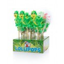 SUCETTE FELKO DINO LOLLIPOP 24 X 50GR