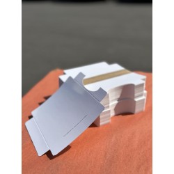 Cartonnettes neutres pour gaufres (lot de 3000)