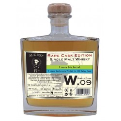 W.09 August 17th rare cask  3 years oak barrel + 2 years Laphroaig 60°